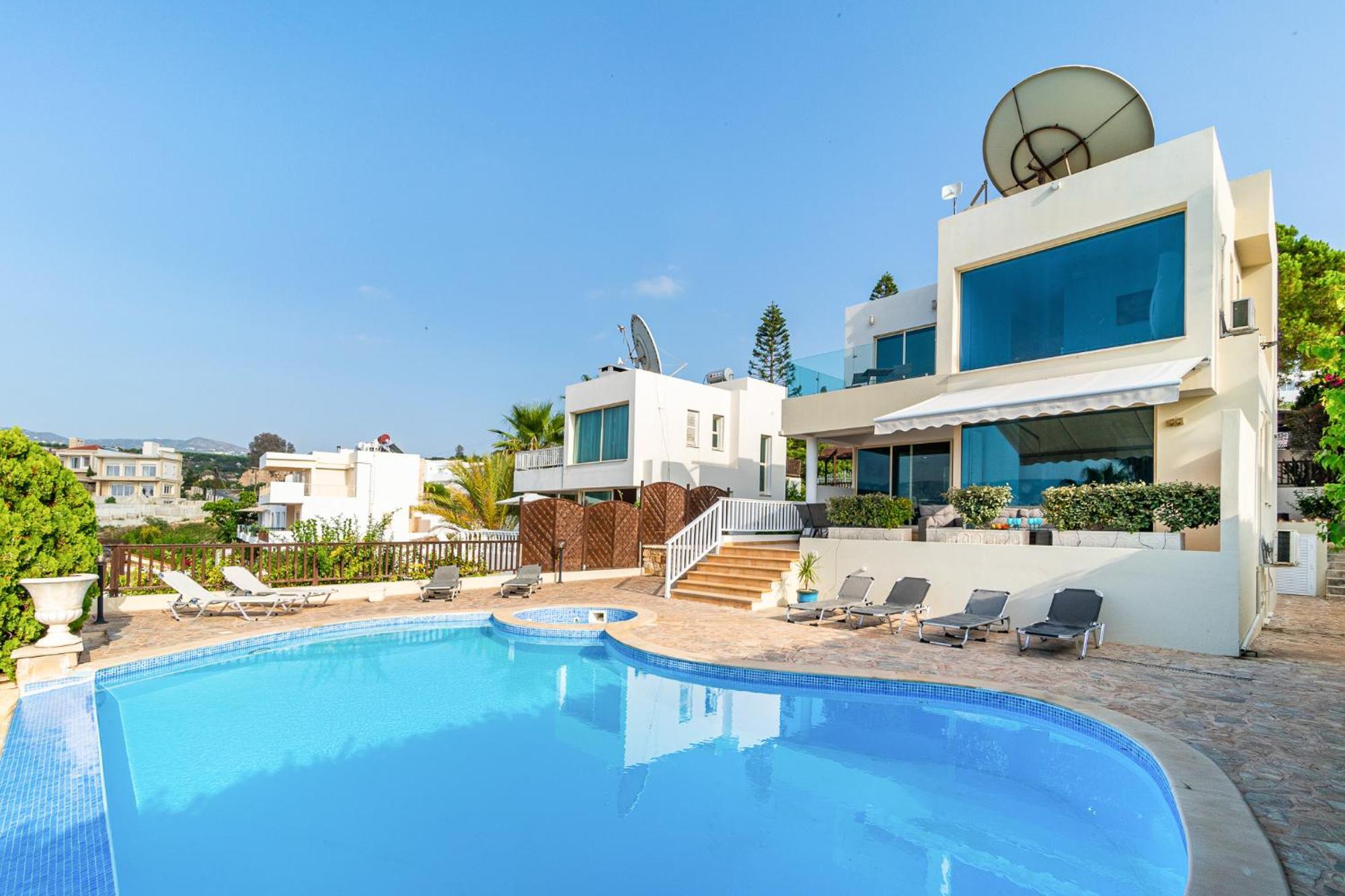 Beach Front Villa Mer Blu By Ezoria Villas Coral Bay Zewnętrze zdjęcie